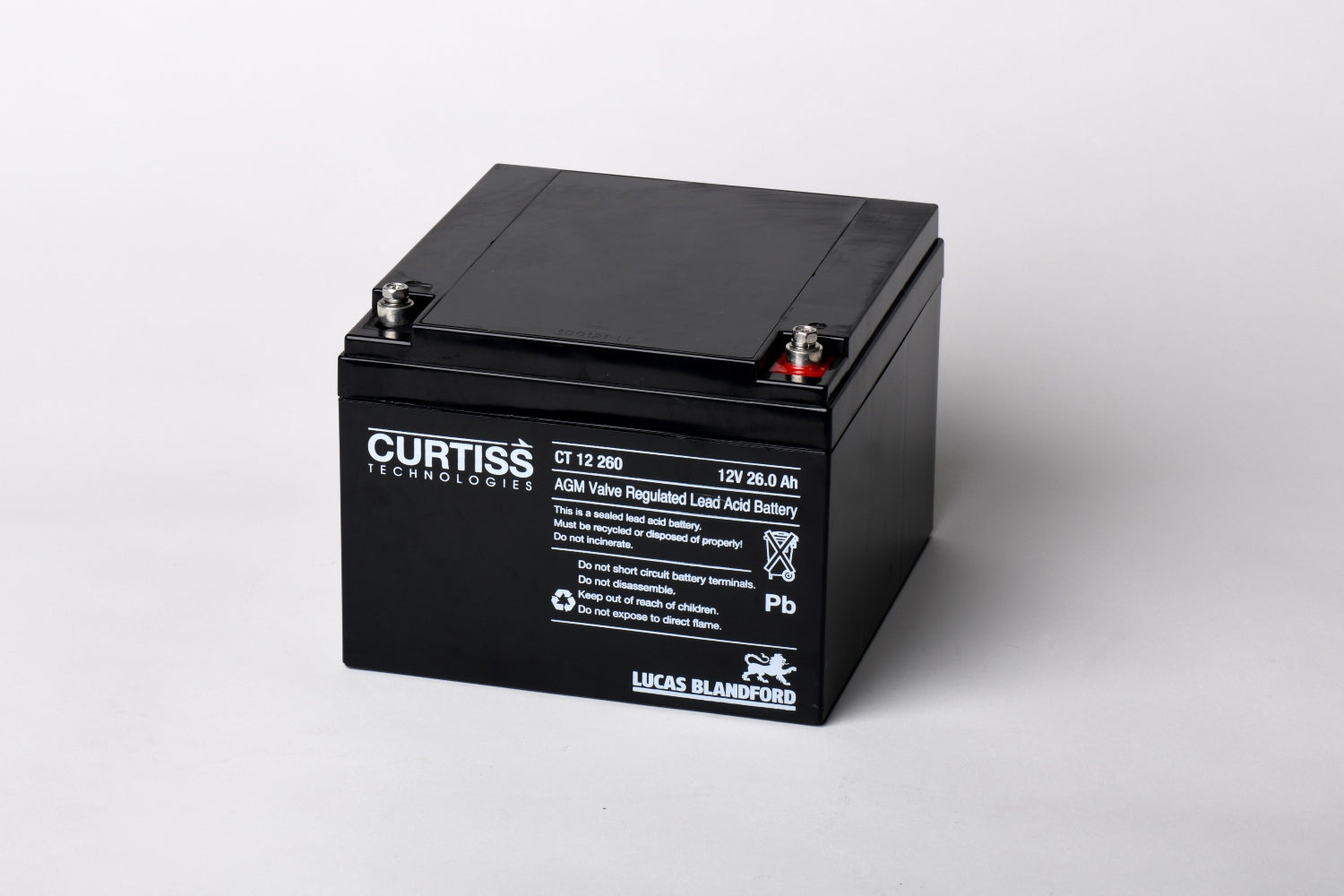 Batería Ciclo Profundo Curtiss AGM 12V 26AH