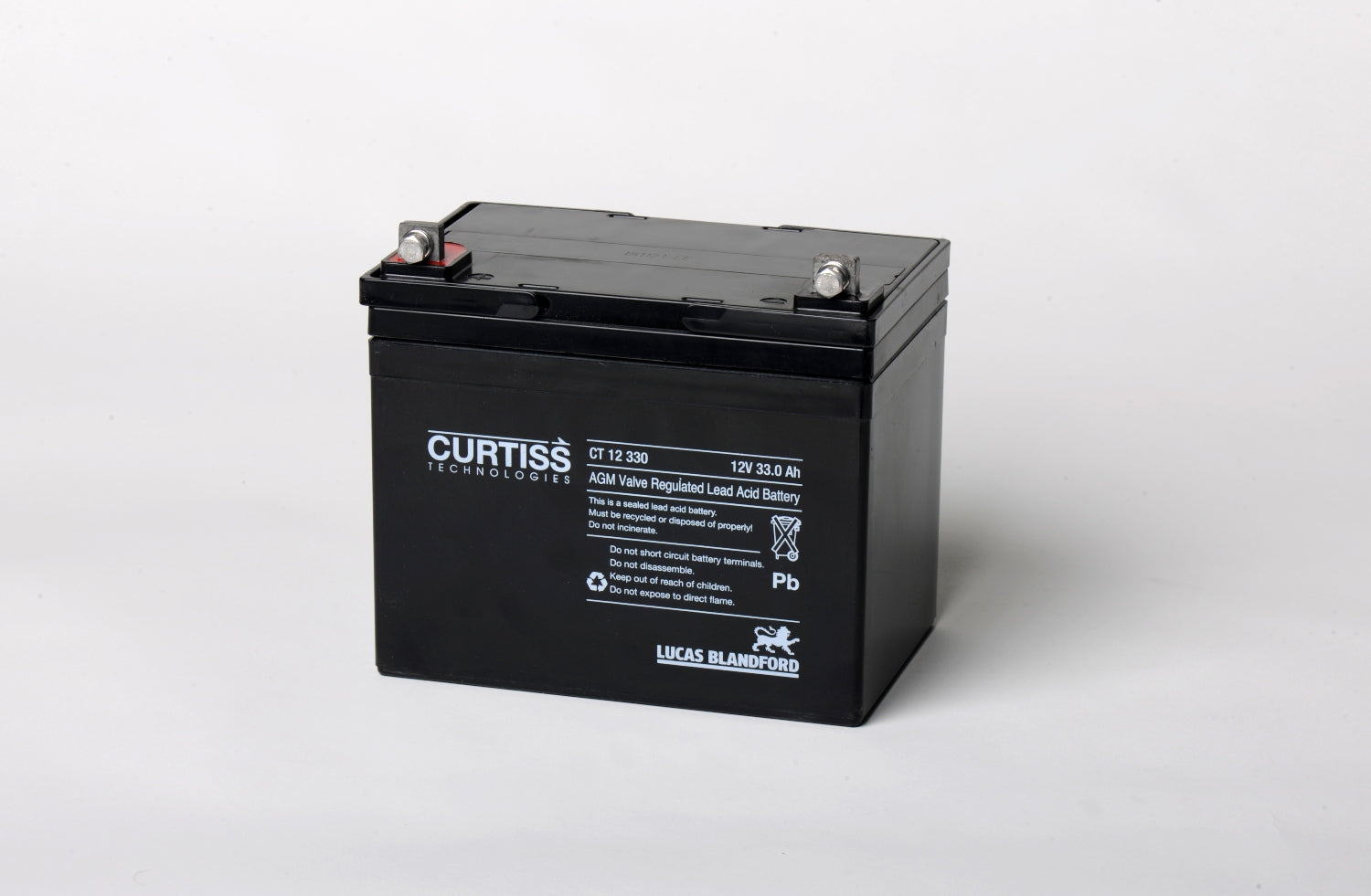 Batería Ciclo Profundo Curtiss AGM 12V 33AH