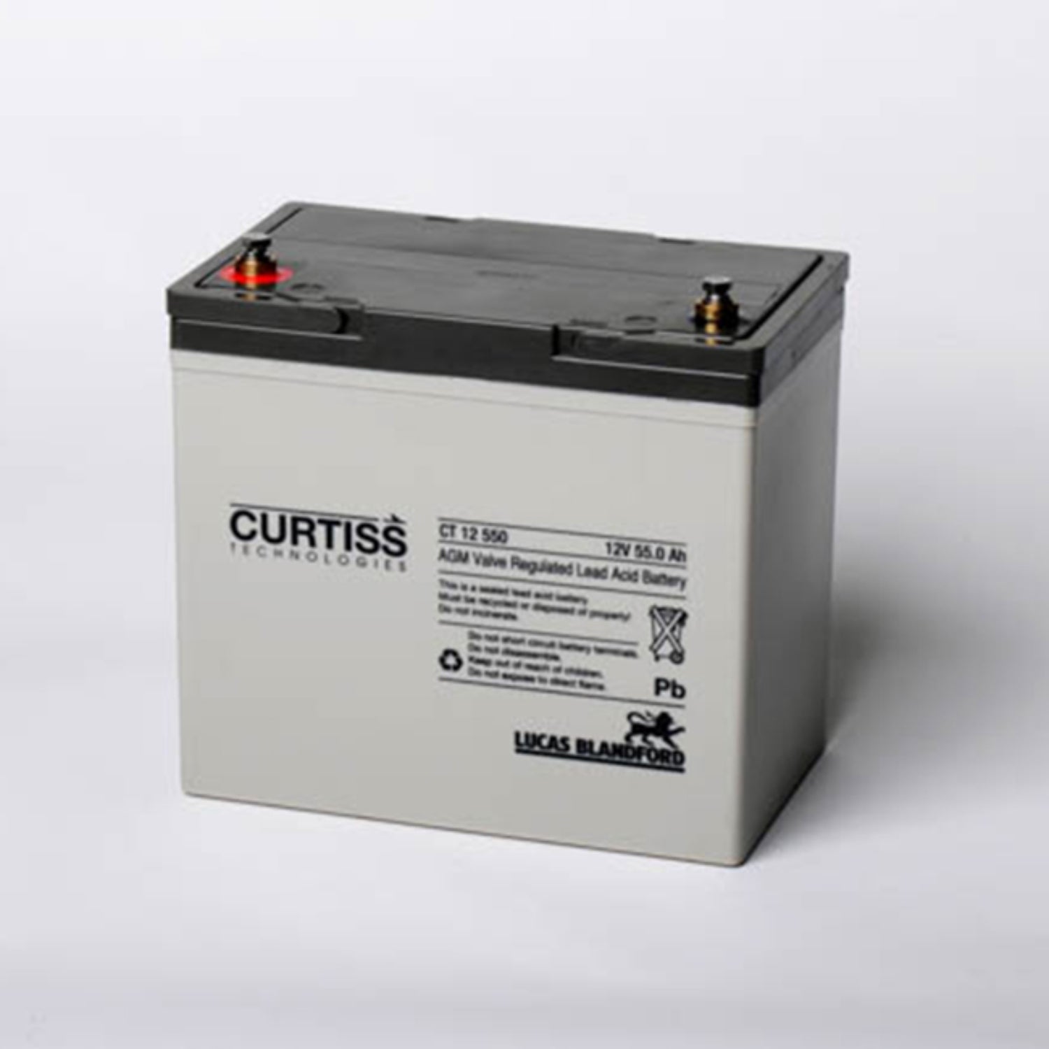 Batería Ciclo Profundo Curtiss AGM 12V 55AH