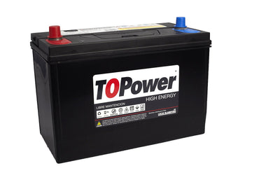 Bateria Topower 100 Amp Borne Estandar Al Centro 800 Cca