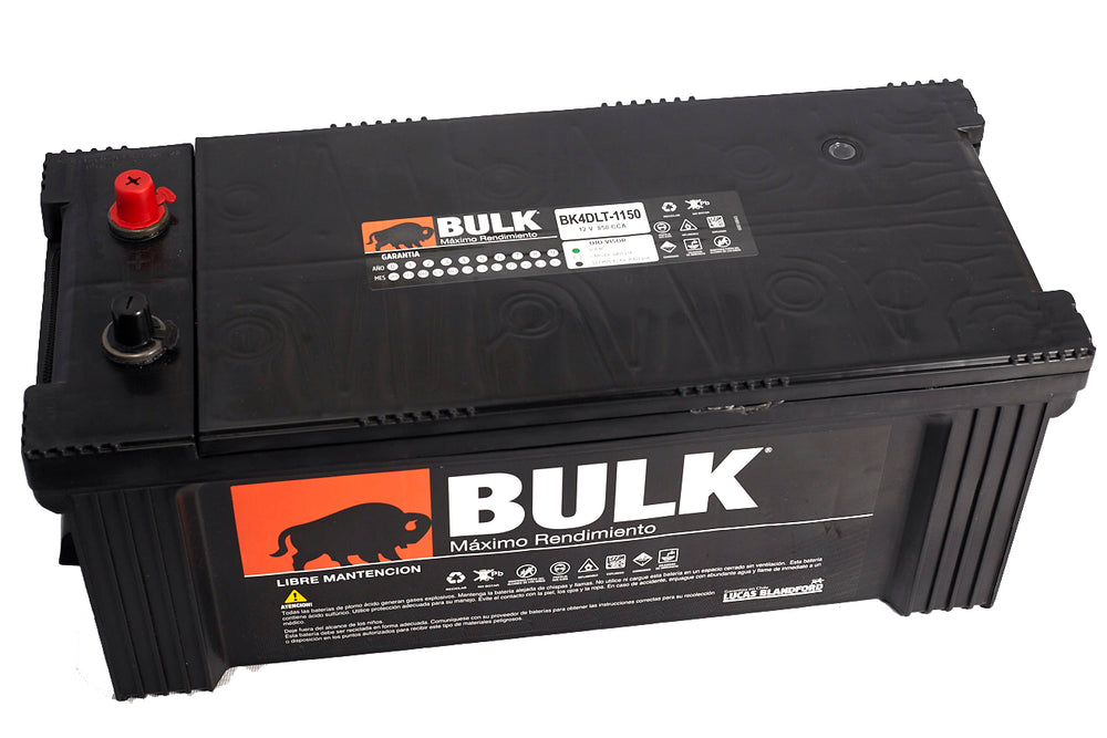 Bateria Bulk 170 Amp Borne Estandar Izquierda 900 Cca