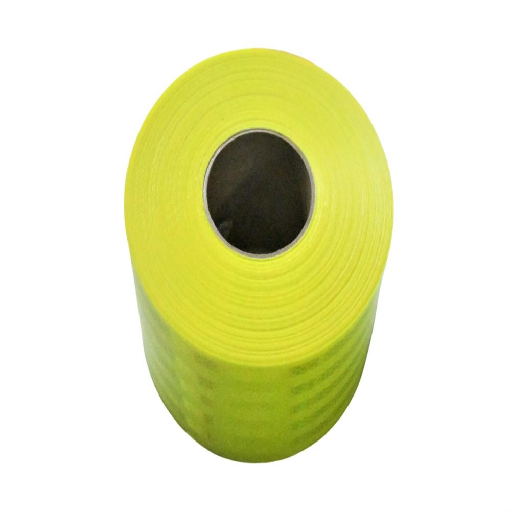 Cinta Reflectante 3M Limon Fluor rollo 4pulg x 45,72 mt