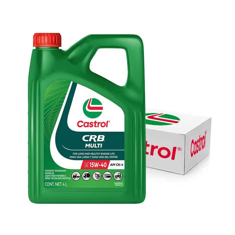 Lubricante Castrol CRB Multi 15W-40 CK-4, 3X4L U3