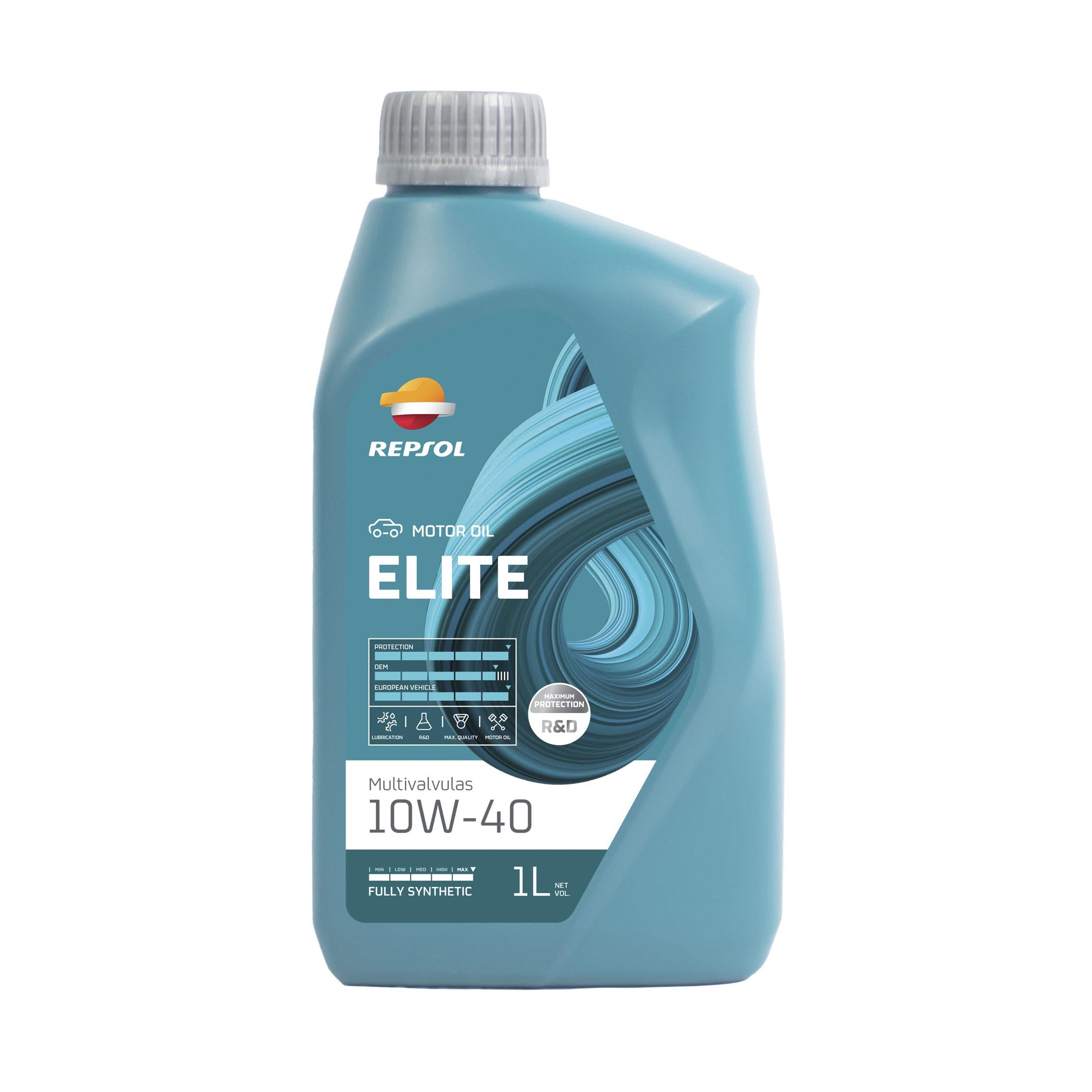 Lubricante Repsol Elite Multivalvulas 10W-40 1LT