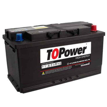 BATERIA TOPOWER 100 AMP BORNE ESTANDAR DERECHO 800 CCA 100AH 800CCA